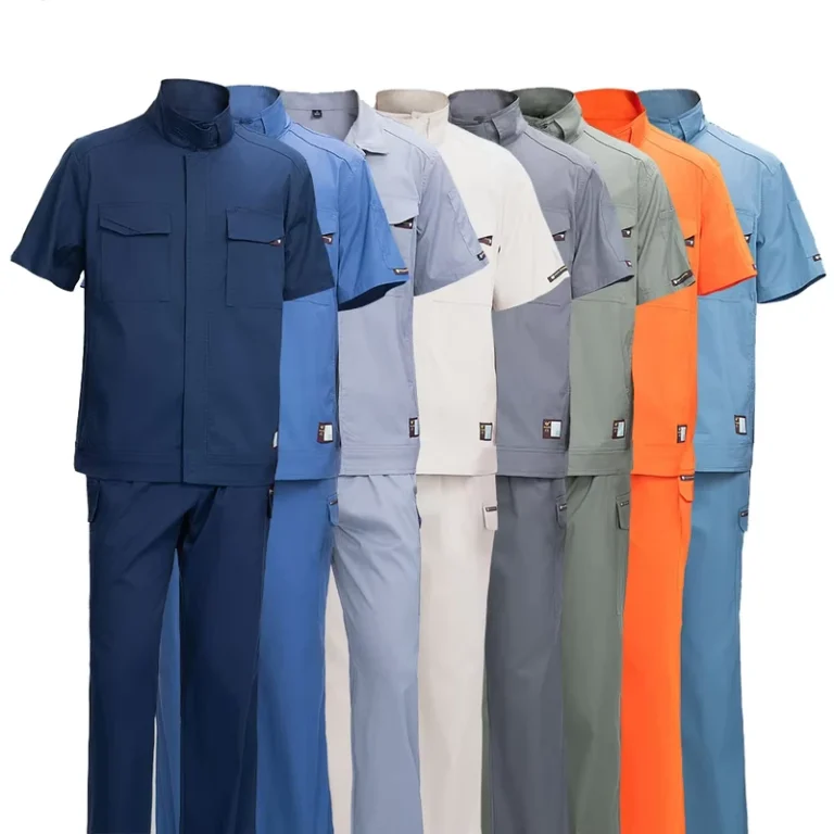4-Way-Stretch-Summer-Labor-Safety-Work-Coverall-Durable-Industrial-Work-Clothes-Breathable-Comfortable-Unisex-Workshop-Uniforms
