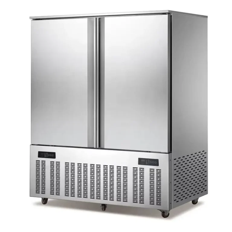 40-Degree-Double-Siding-Door-Stainless-Steel-Fast-Freezer-for-Fish-and-Meat