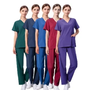 42021 Fashion Custom Nurse Uniforms Stretch Hospital Sets Medical Scrubs Sets Nursing Medical Scrubs Uniform Nursing Uniforms