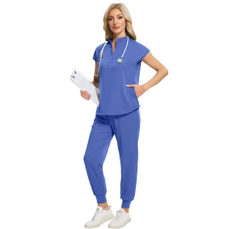 42024LW-Rts-Surgical-Uniforms-Sets-with-logo-for-Women-Scrubs-Uniforms-Sets-Wide-Leg-Men-Scrubs-Uniforms-Sets-Scrubs-Uniforms
