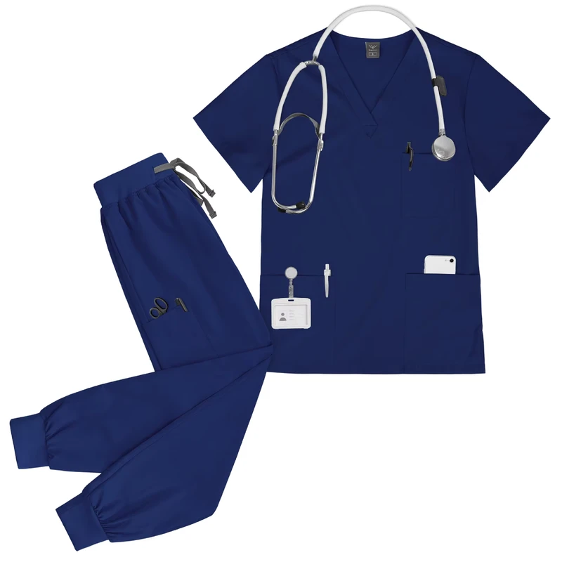 42109 Nurse Jogger Pants Medical Scrub Uniform for Men and Women