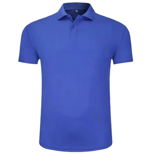 50% Cotton 50% Polyester Short-Sleeve Polo Shirt for Men