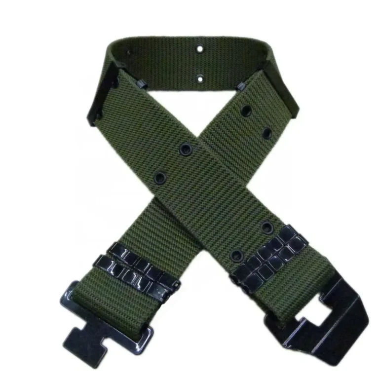 57mm-Olive-Army-Green-Nylon-PP-Web-Tactical-Belt-for-Uniform-Dress