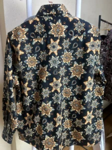 6.5OZ Lightweight Loose Fit Paisley Printed FR Shirt (FRC0916) HRC2 NFPA2112 Pearl Snap Fire Protection