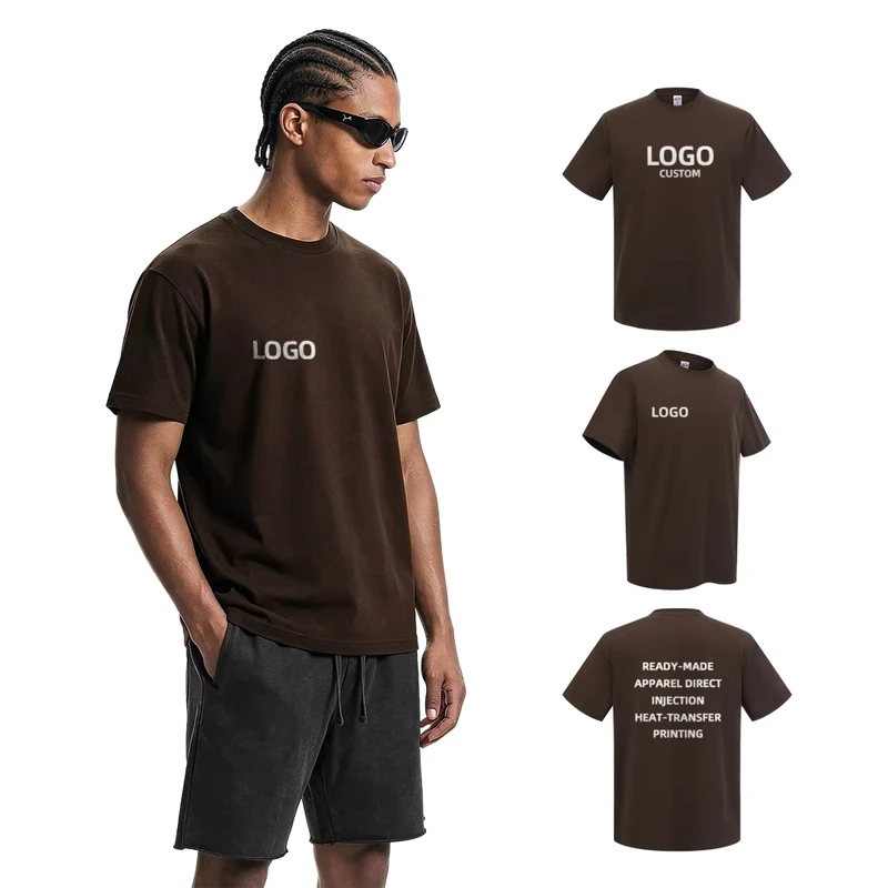 65% Cotton 35% Sorona Blank Custom Logo 210G Direct To Print Blank Men's T Shirts Quick Dry Antibacterial Digital Print Custom
