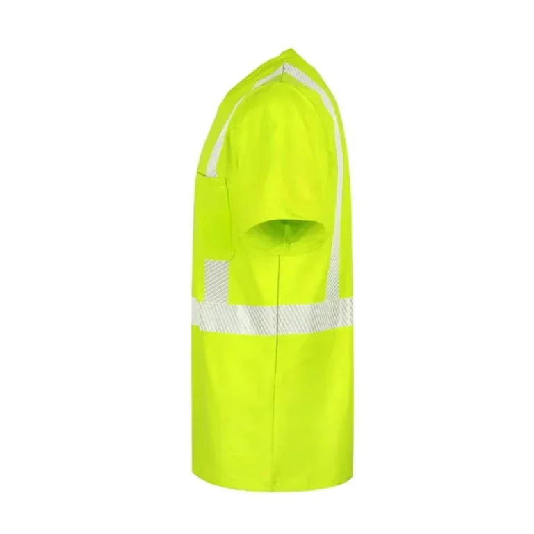 6OZ-Hi-Vis-FR-T-Shirt-FRC0524S-Henan-Made-Sewing-Seamed-Reflective-Long-Sleeve-for-Industrial-Safety