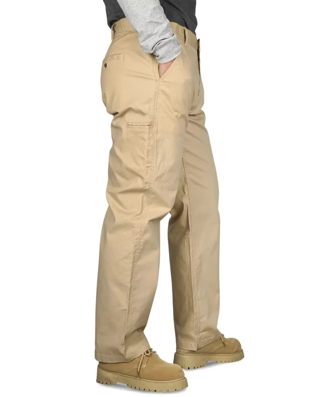 6OZ-Lightweight-FR-Rip-Stop-Navy-Pants-FRC2228-Water-Stain-Resistant-HRC2-Arc-Flash-Safety