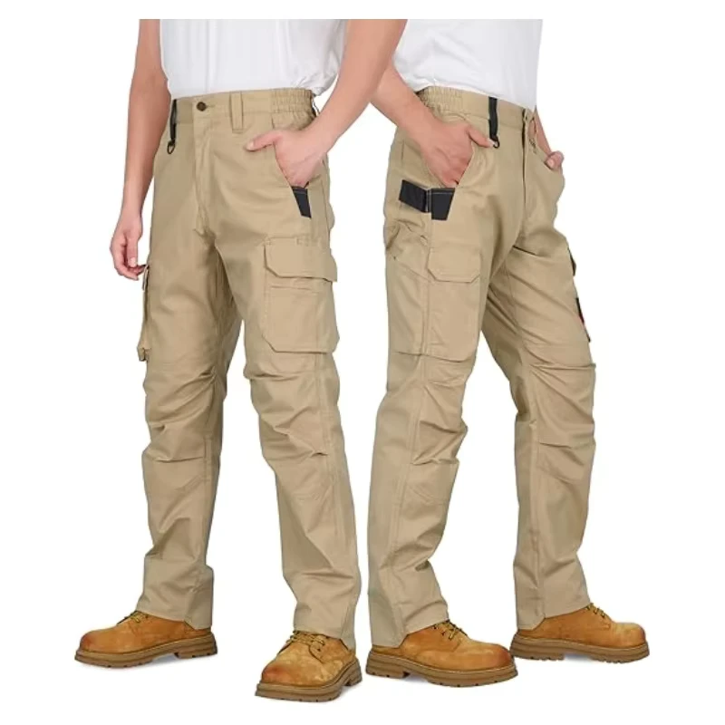 6oz Lightweight Cotton Multiple Cargo Pockets Fire Proof Ripstop Clothing Flame Retardant Pants