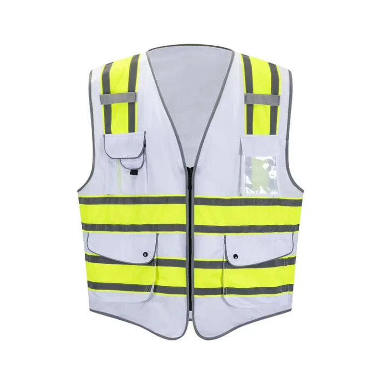 7-Pocket-High-Visibility-Zipper-Safety-Vest-with-Dual-Tone-Reflective-Design