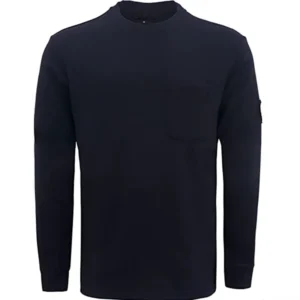 7 oz Cotton CAT2 Flame-Resistant FR Pullover T-Shirt, ASTM Certified