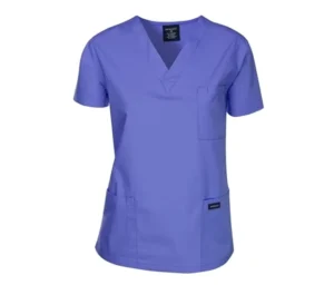72% Polyester 21% Rayon 7% Spandex Custom Medical Comfortable Scrubs Medical Uniform Scrubs Set