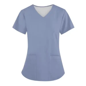 72% Polyester 21% Rayon 7% Spandex Top Style Pants Nursing Custom Logo Hospital Uniform