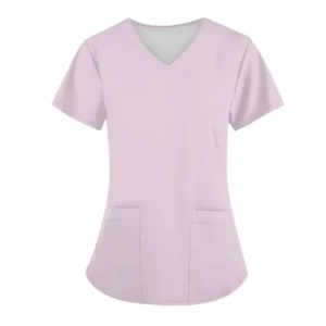 72% Polyester 21% Rayon 7% Spandex V Neck Top Style Pants Nursing Nurse Work Hospital Uniform