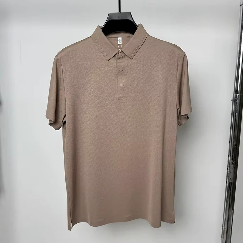 7A Antibacterial Seamless Men's Summer Non-Iron Polo Shirt