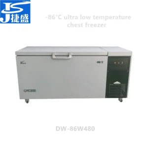 86C Ultra Low Temperature Laboratory Freezer 480L Biological Samples Industrial Cryogenic Freezer Bearing Sleeves Cold Shrink