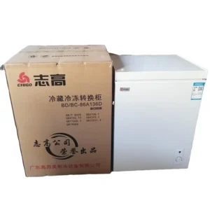 86L Top Door Freezer Horizontal Deep Freezer Small Refrigerator Household Freezer