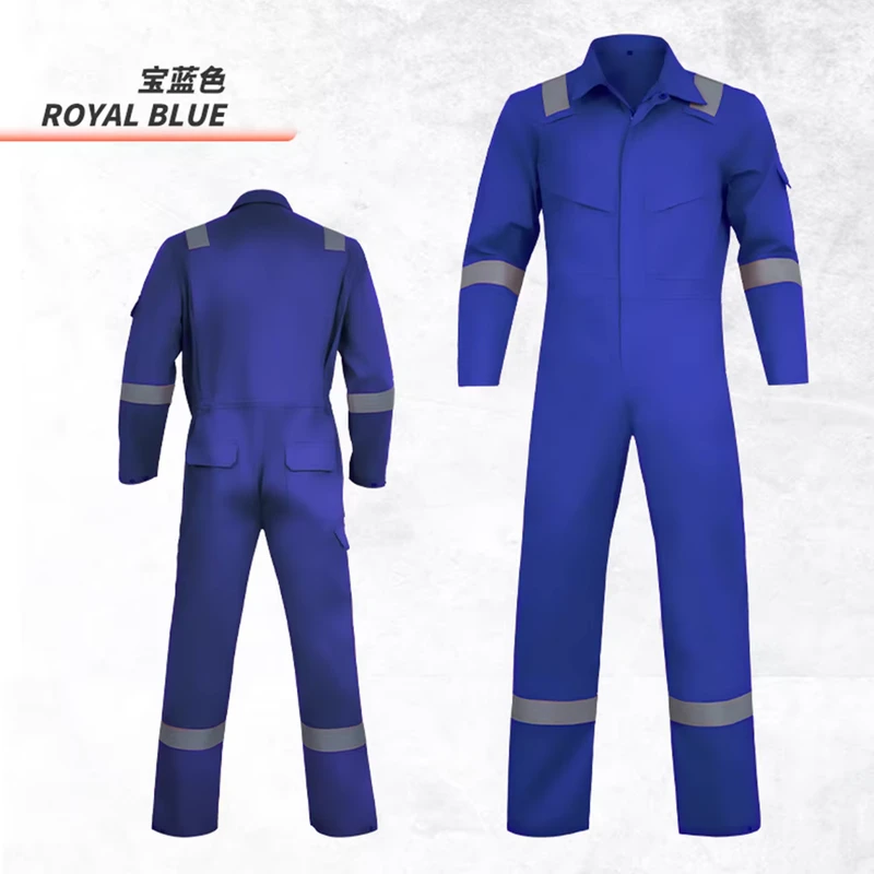 99% Cotton Anti-Static Flame-Retardant Reflective Construction Workwear EN Standard