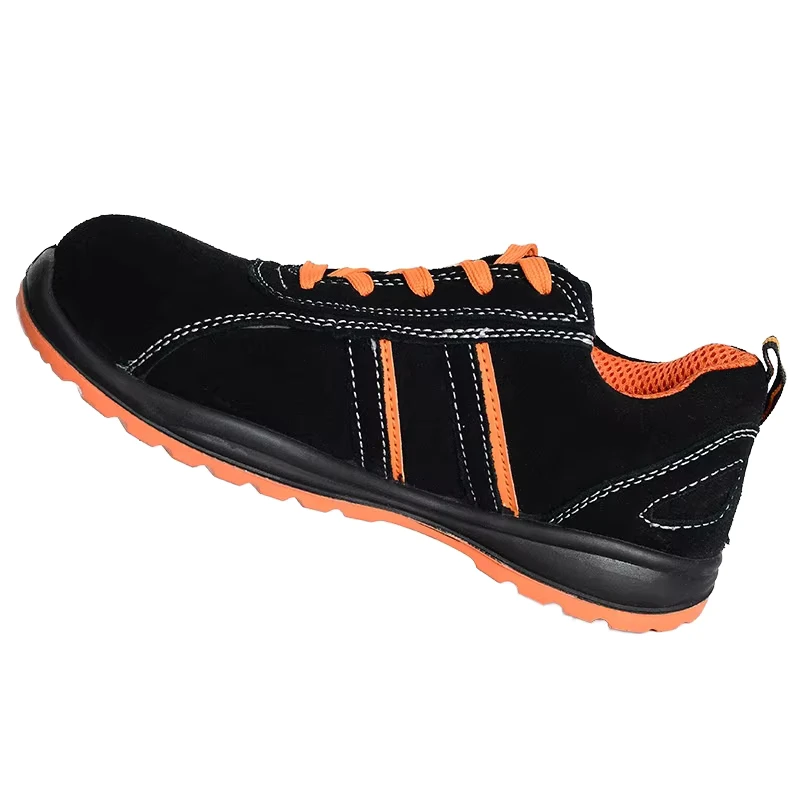 ACE Safety Labor Protection Unisex Work Shoes All Seasons Construction Site Steel Toe Mesh Midsole Rubber Lining Mesh Low Side
