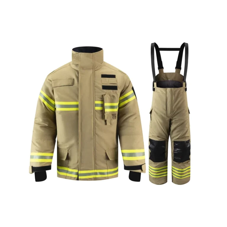 ANBEN-FIRE-100-Aramid-Nomex-4-Layer-Firefighter-Suit-EN469-Compliant-for-Firefighting-in-Malaysia