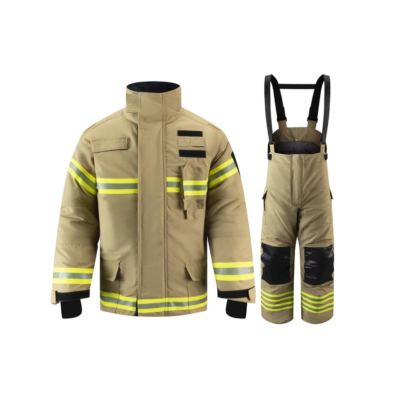 ANBEN FIRE 100% Aramid Nomex 4 Layer Firefighter Suit EN469 Compliant for Firefighting in Malaysia