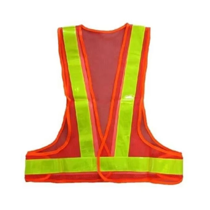 ANSI Class 1 Reflective Safety Vest, Adjustable, Waterproof, LED, Customized Logo, Outdoor Work and Construction