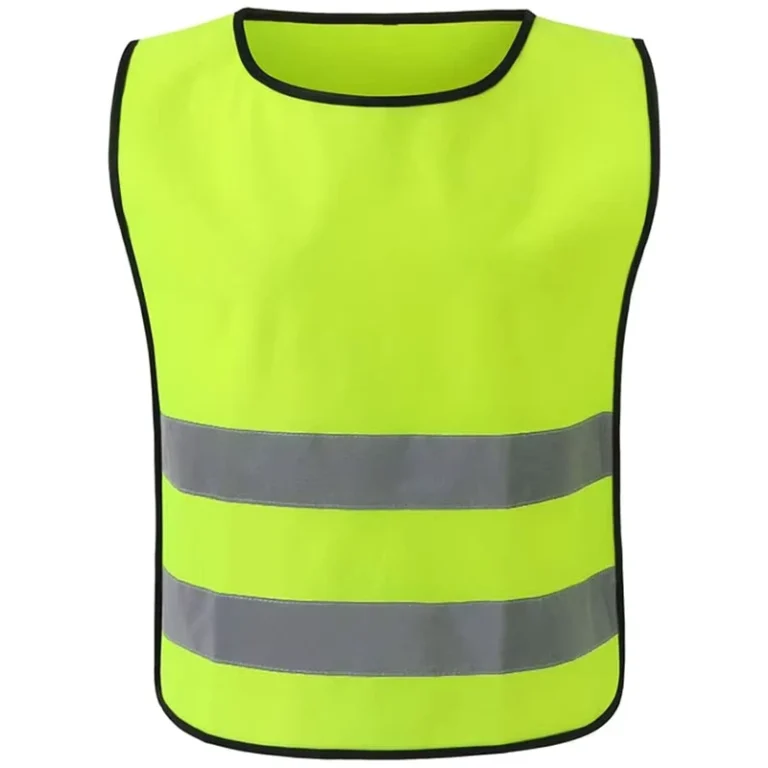 ANSI-Class-1-Waterproof-Fluorescent-Green-Reflective-Safety-Vest-with-Adjustable-Elastic-Belt