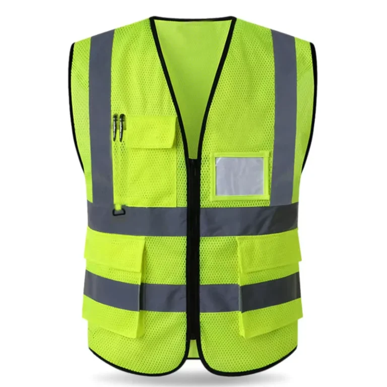 ANSI-Class-2-EN20471-Certified-High-Visibility-Reflective-Safety-Vest-with-LED-Flash-for-Construction