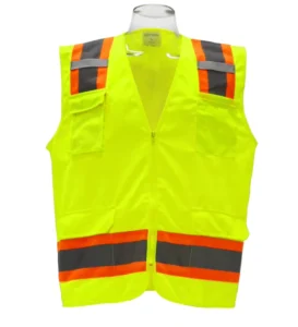 ANSI Class 2 Hi-Vis Reflective Safety Vest