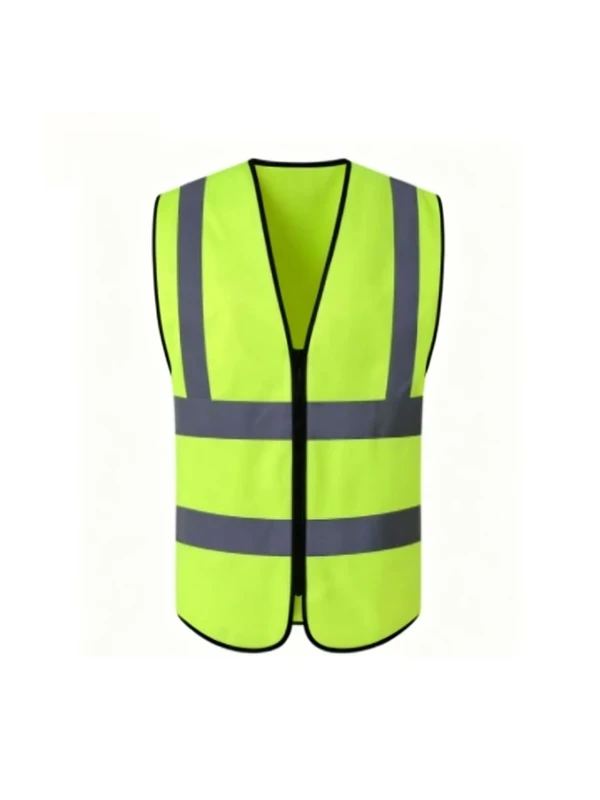 ANSI Class 2 High Visibility Comfortable Drop Needle Long Sleeves Multi Purpose Safety Safety Vest Customized Logo