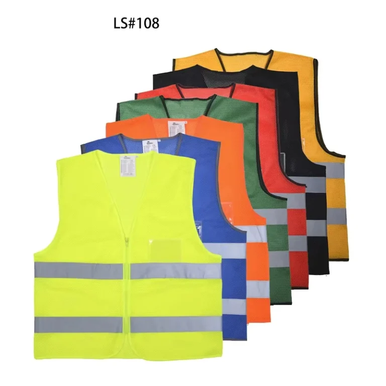 ANSI-Class-2-High-Visibility-Reflective-Security-Safety-Vest-with-Reflective-Strips