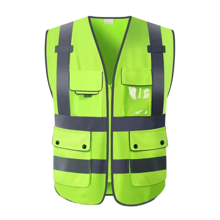 ANSI-Class-2-Multi-Pocket-Reflective-High-Visibility-Safety-Vest-for-Road-Work-Traffic-Control-and-Outdoor-Operations