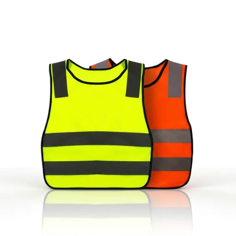 ANSI-Class-2-Waterproof-Polyester-High-Visibility-Reflective-Pullover-Safety-Vest-for-Kids