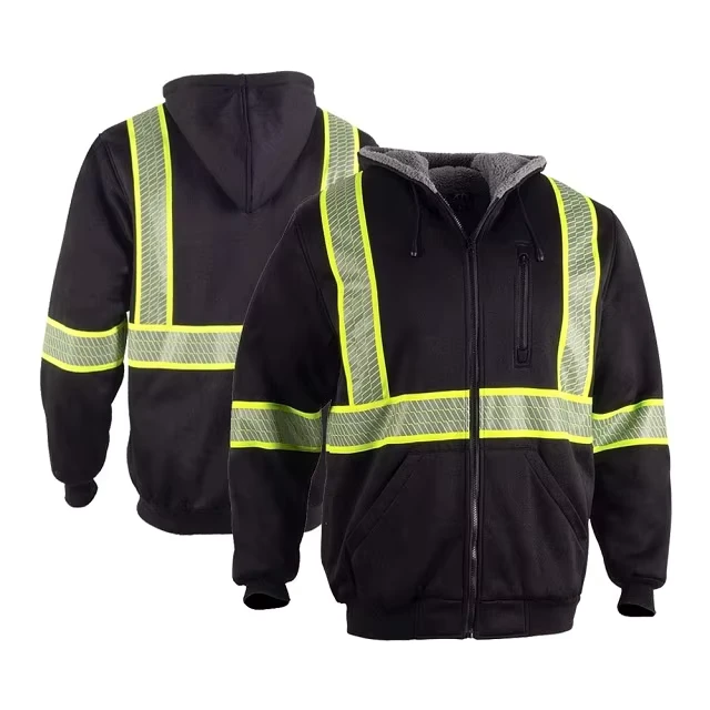 ANSI-Class-3-Hi-Vis-Jackets-Thick-Reflective-Polyester-Safety-Sweaters-with-Hood-Customizable-Logo-High-Visibility-Fleece-Hoodie