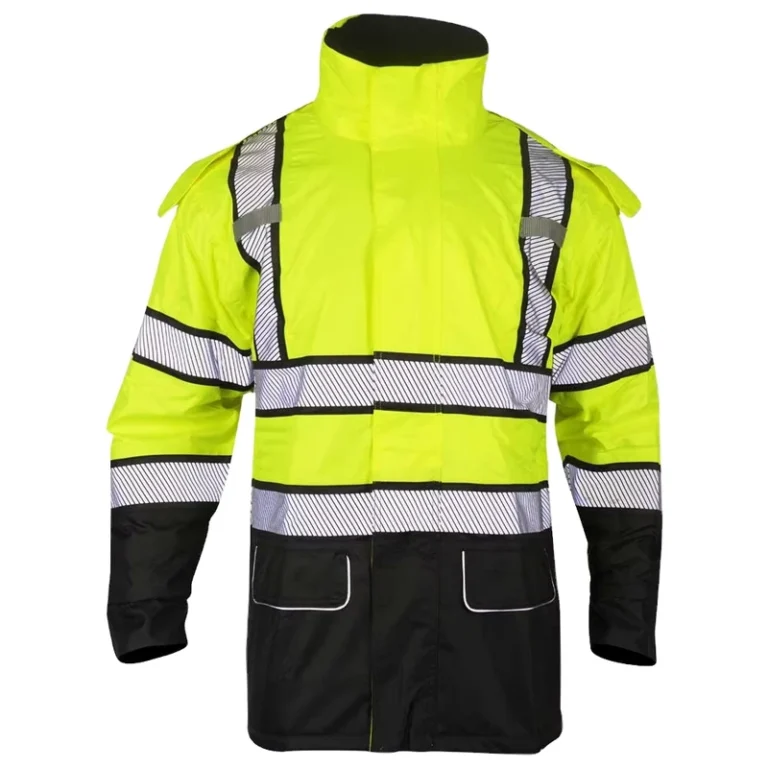 ANSI-Class-3-Hi-Vis-Reflective-Safety-Clothing-High-Visibility-Outdoor-Waterproof-Construction-Rain-Jacket-With-Hooded