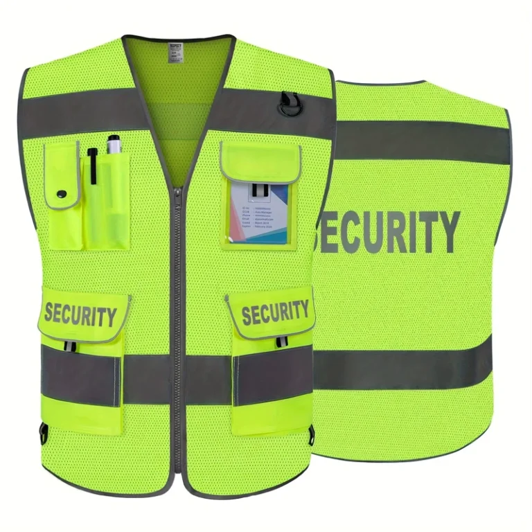 ANSI-ISEA-Security-Vest-for-Security-Guard-9-Pockets-High-Visibility-Reflective-Safety-Vest-for-Men-Women-Durable-Hi-Vis-Vest