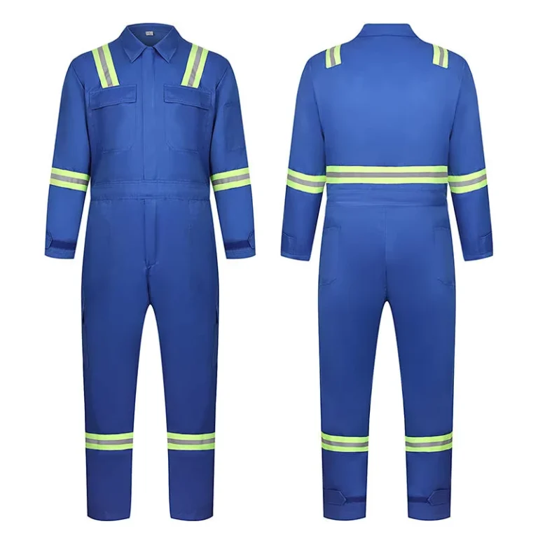 ANSI-NFPA2112-Safety-Clothing-Hi-Vis-Flame-Resistant-FR-Coverall-With-Fire-Retardant-High-Visibility-Reflective-Tape
