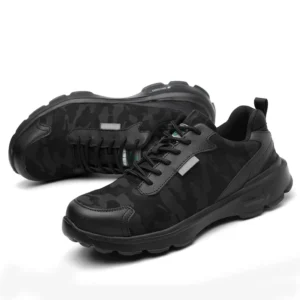 ANSSI Men’s Lightweight Industrial Safety Shoes Durable Insulation Waterproof Steel Toe Foot Protection Oil Proof Puncture Smash