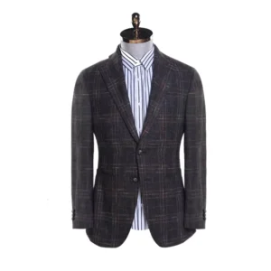 AOSHI Tailored Suit Superior Quality Suit Fabric Full Canvas Hot Product Good Quality Fashion 100% Wool Business Suits 1 Piece