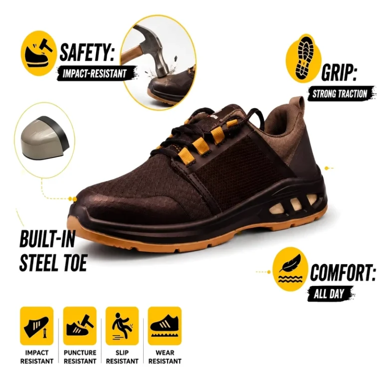 AOXIANG-Steel-Toe-Puncture-Proof-Anti-static-Comfort-Work-Boots-Flying-Knit-Upper-Steel-Plate-Midsole-Breathable-Mesh-Factory