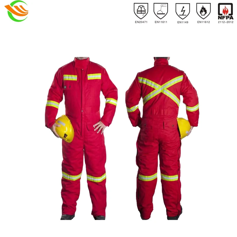 ARC Flash Protective Fire Flame Retardant Uniforms Mining Protective Industrial Safety Fr Fire Resistant Clothing