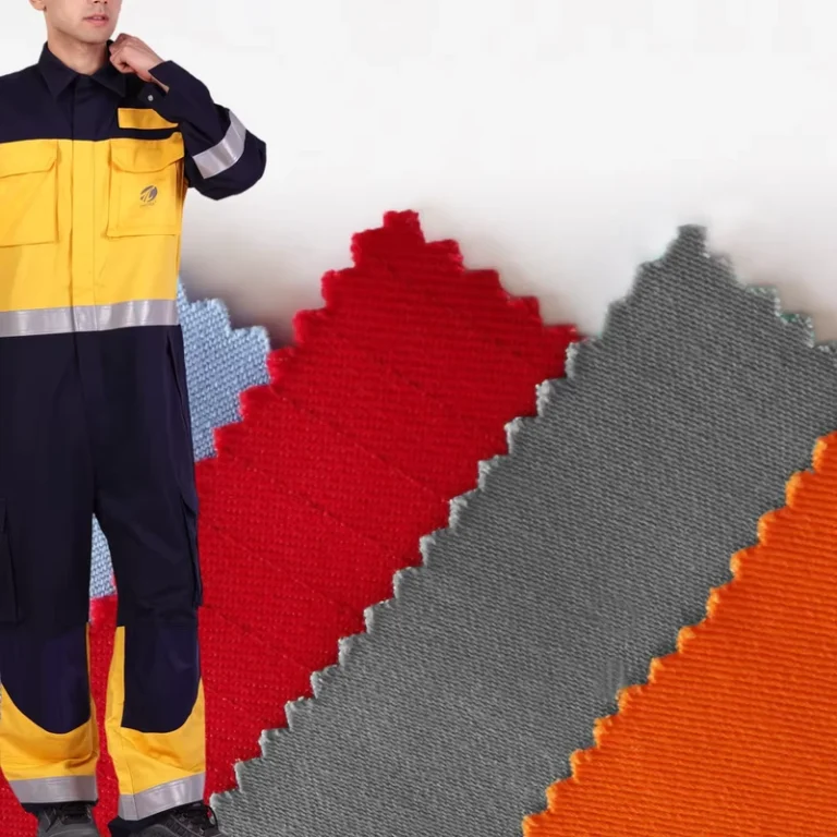 ARCSAFE-CN260AS-Cotton-Nylon-Anti-Arc-Flame-Retardant-Satin-Fabric-for-FR-Clothing