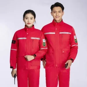 Acidproof High Visibility Reflective Safety Uniform Traffic Mining Coal Anti Acid Alkali Workwear