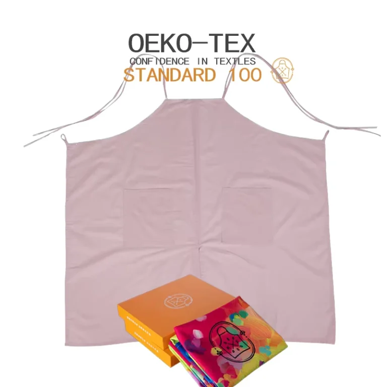 Adjustable-100-Cotton-Large-Size-Open-Garden-and-Restaurant-Apron-Custom-Logo