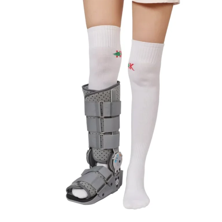 Adjustable-Orthotics-Ankle-Joint-Protection-Support-Brace-Fracture-Rehabilitation-Shoe-Auxiliary-Walker-Boots