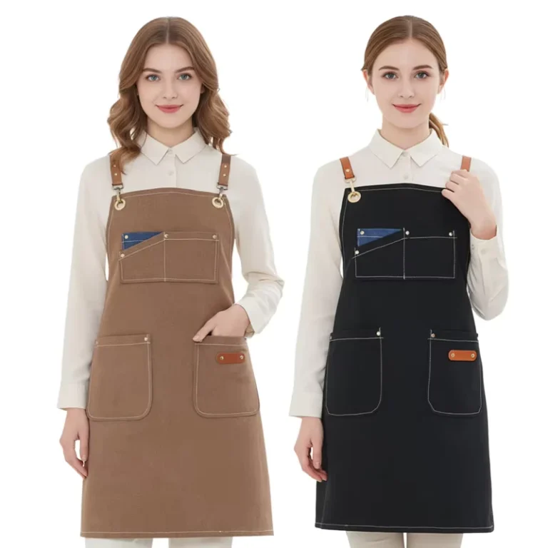 Adjustable-Womens-Canvas-Sleeveless-Cooking-Apron-with-Custom-Logo-Reusable-Kitchen-Restaurant-Uniform-for-Cleaning-Use