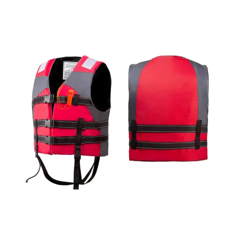 Adult Life Jacket for Rafting and Tourism Boat Use USCG Certified with Reflective Strips