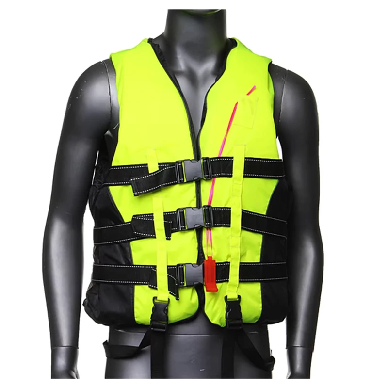 Adult Waterproof Reflective CE USCG-Certified EPE Foam Life Jacket Marine Sports Vest for Kayaking