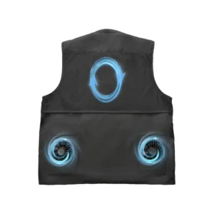 Air Condition Cooling Jacket with Peltier TEC Cooling Vest Thermoelectric Clothes for Hiking Cycling Construction Dual Scenarios