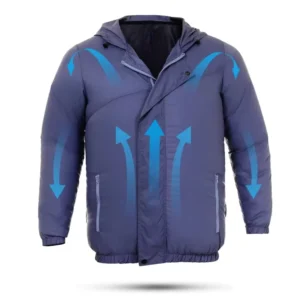 Air Conditioning Clothes Fan Cooling Jacket Cycling UPF 50+ Sun Protection Clothing
