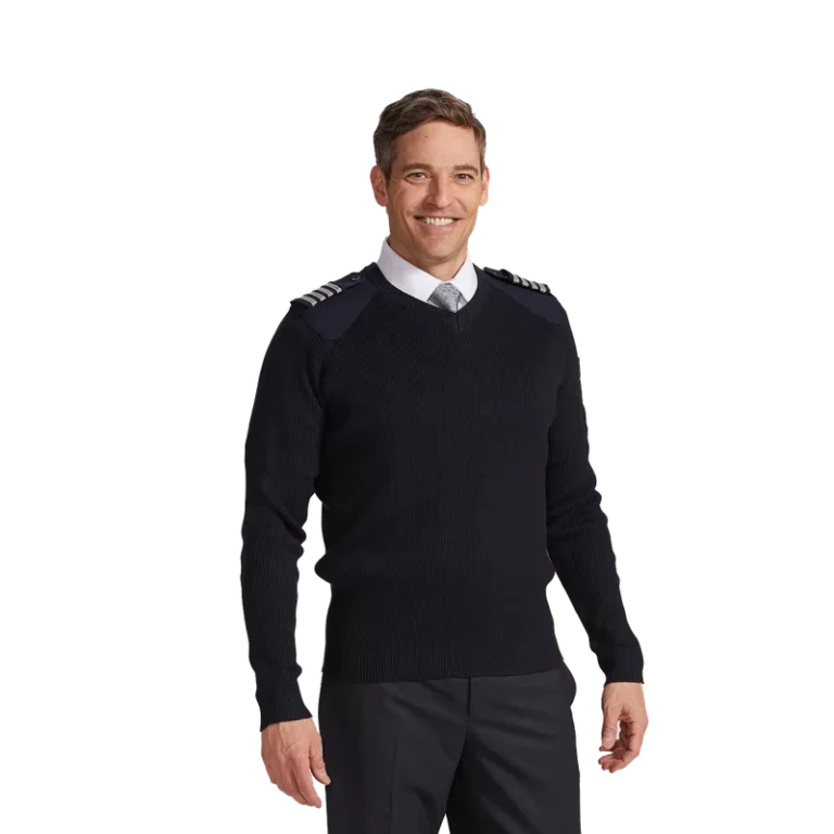 Airline-pilot-V-Neck-Mens-Sweaters-Dark-Blue-Fitted-Vintage-Winter-Knitted-Pullover-Cardigan-Sweater-pilot-Uniform